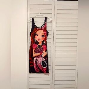 Weekends Cartoon Print Dress Size XL